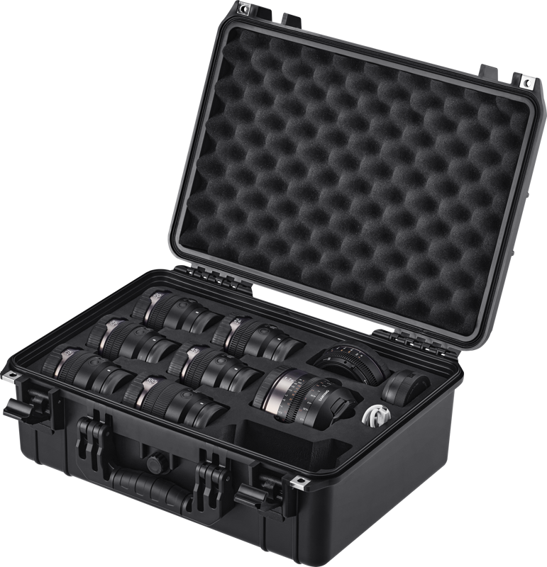 Samyang V-AF Full Cine AF Lens Kiti (6 Lens + 2 Adaptör)