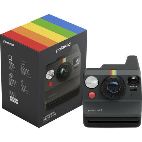 Polaroid Now Gen 3 Color Film Bundle (8 film)-  Black