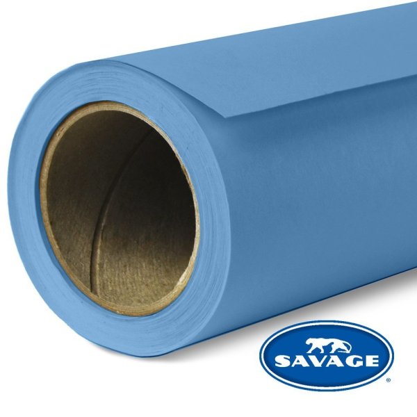 Savage (U.S.A) Stüdyo Kağıt Fon Gulf Blue 272x1100 cm