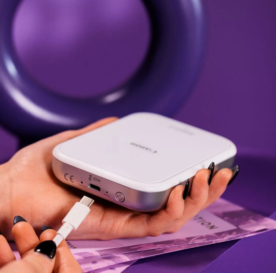 Canon Zoemini 2 Mini Fotoğraf Yazıcısı (Pearl White)
