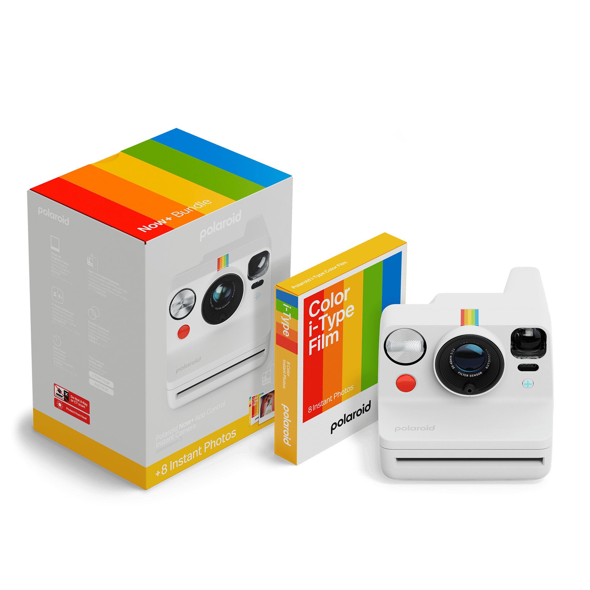 Polaroid Now+ Gen 3 Şipşak Fotoğraf Makinesi  Set -  White