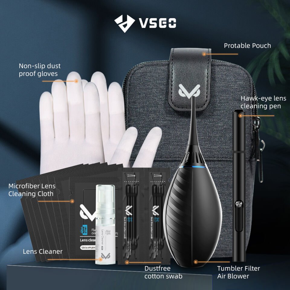 VSGO VS-A3E Kamera Lens Temizleme Kiti Pro