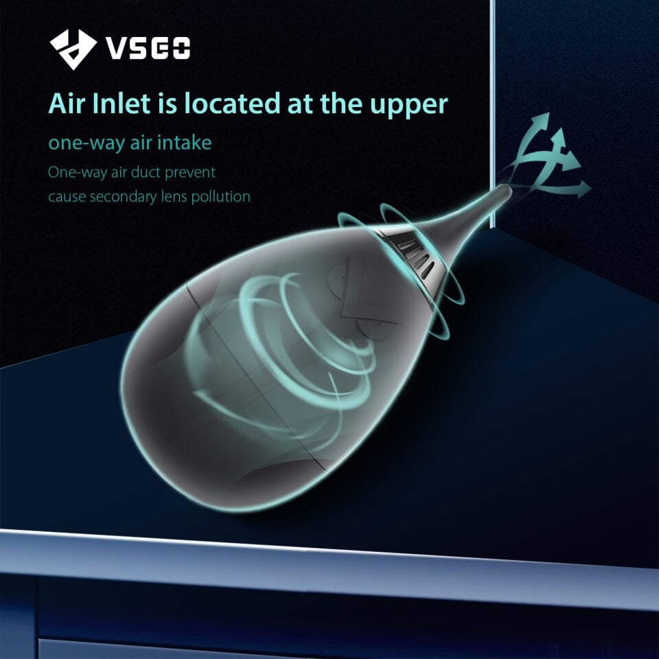 VSGO V-B01E Kamera Temizleme Hava Üfleyici, Filtreli