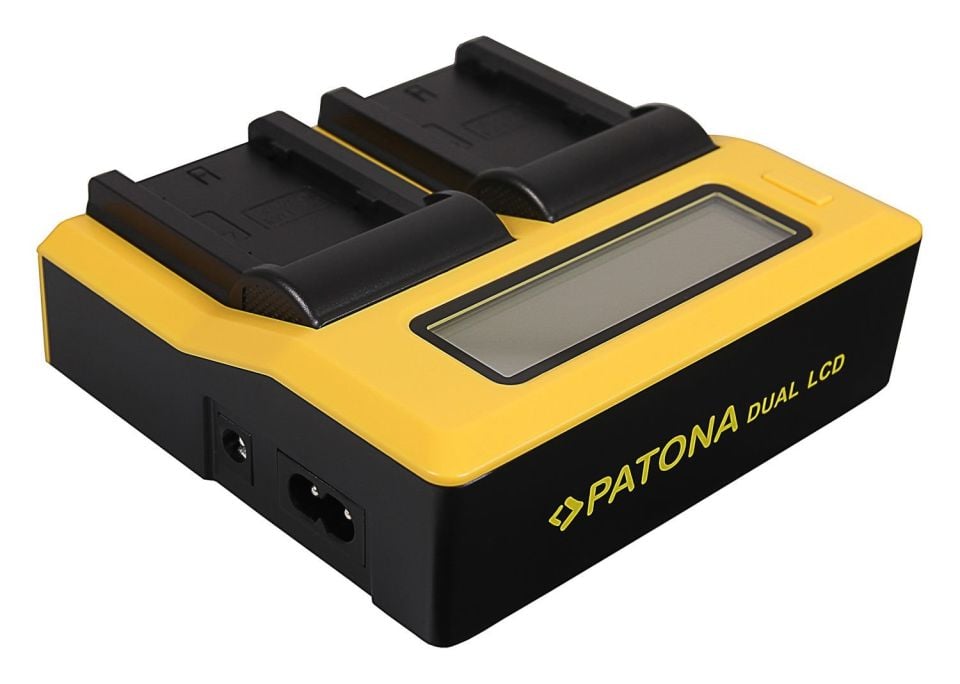 Patona İkili LCD Ekranlı USB Şarj Aleti Fuji NP-W235 İçin