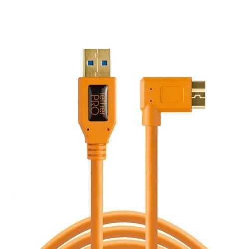 Tether Tools TetherPro USB 3.0 to Micro-B Right Angle CU61RT15