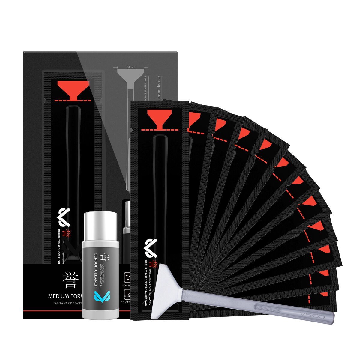 VSGO VS-S04E Orta Format Kamera Sensör Temizleme Kiti