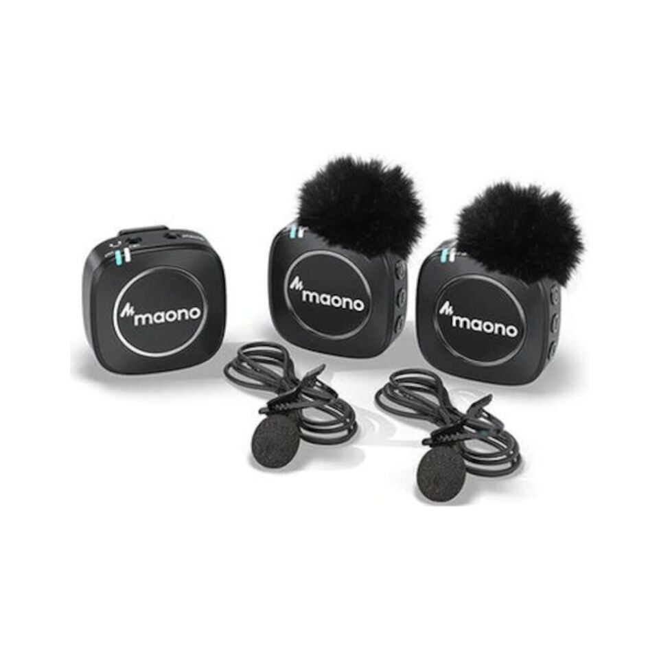 Maono Au-Wm820A2 Dual Kablosuz Yaka Mikrofonu