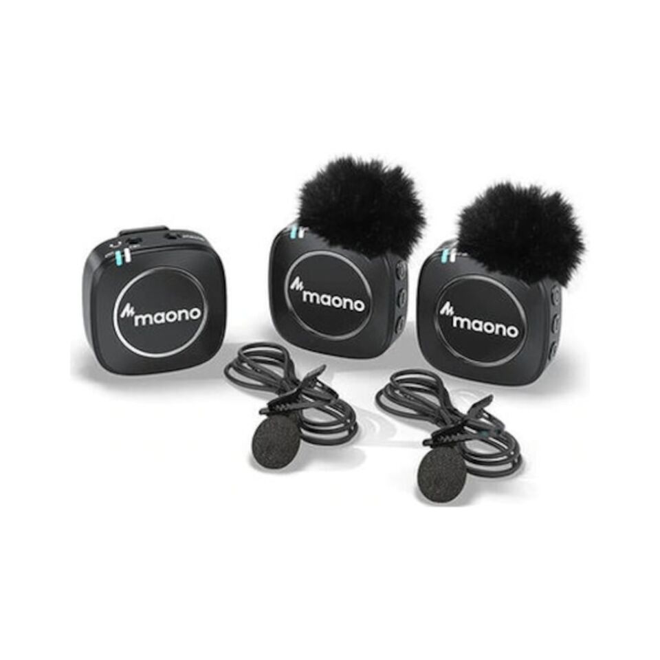 Maono Au-Wm820A2 Dual Kablosuz Yaka Mikrofonu