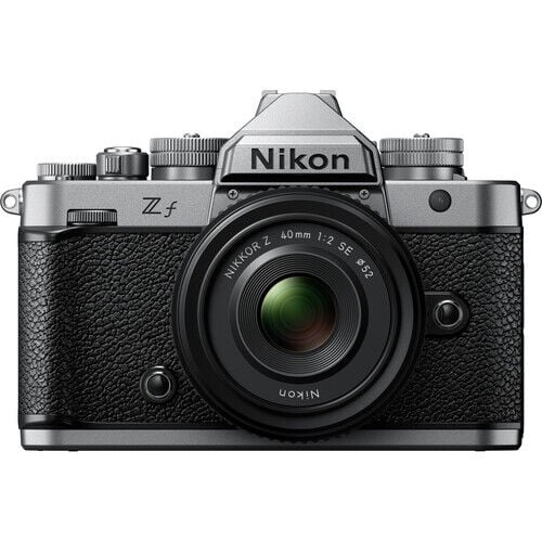 Nikon Zf 40mm f/2 SE Lensli Aynasız Fotoğraf Makinesi (Silver) (11.000 ₺ Geri Ödeme)