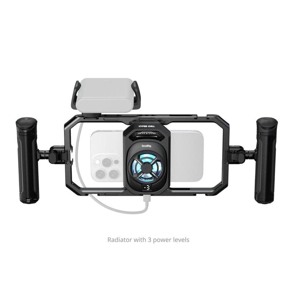 SmallRig 5276 Hepsi Bir Arada Termal Canlı Yayın ve Video Çekim El Tipi Telefon Kafesi Kiti