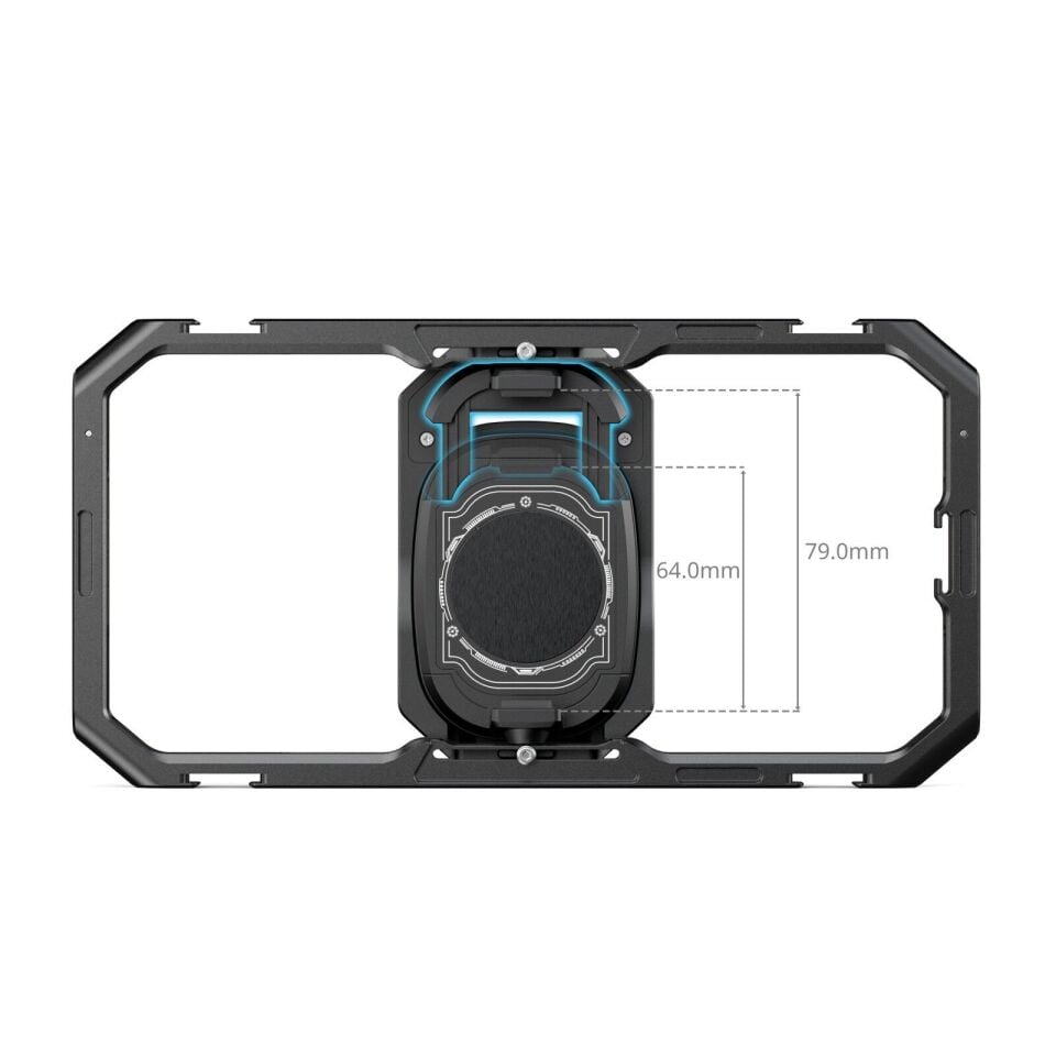 SmallRig 5276 Hepsi Bir Arada Termal Canlı Yayın ve Video Çekim El Tipi Telefon Kafesi Kiti