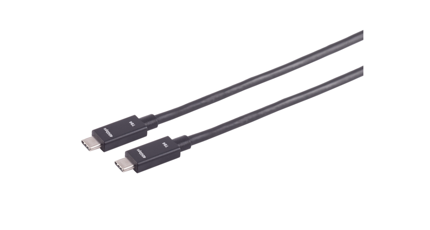 S-IMPULS USB-C Thunderbolt 4 UltraFlex Kablo – 40Gbps, 100W PD, 8K Video, USB4 Uyumlu