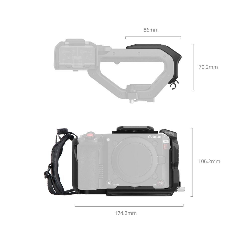 SmallRig 5657 Canon EOS C50 için Kafes Kiti
