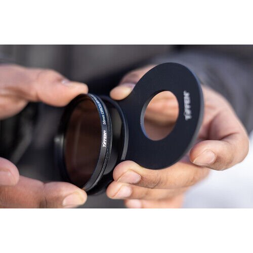 Tiffen 58mm MagSafe Filtre Yuvası ve Dairesel Polarize Filtre (iPhone 14/15 Pro Max için)