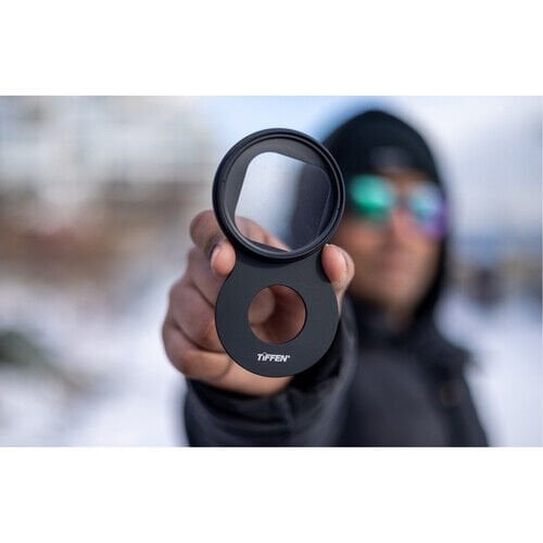 Tiffen 58mm MagSafe Filtre Yuvası ve Dairesel Polarize Filtre (iPhone 14/15 Pro Max için)