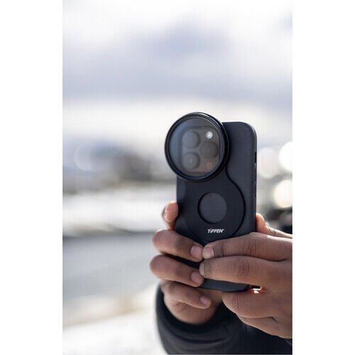 Tiffen 58mm MagSafe Filtre Yuvası ve Dairesel Polarize Filtre (iPhone 14/15 Pro Max için)