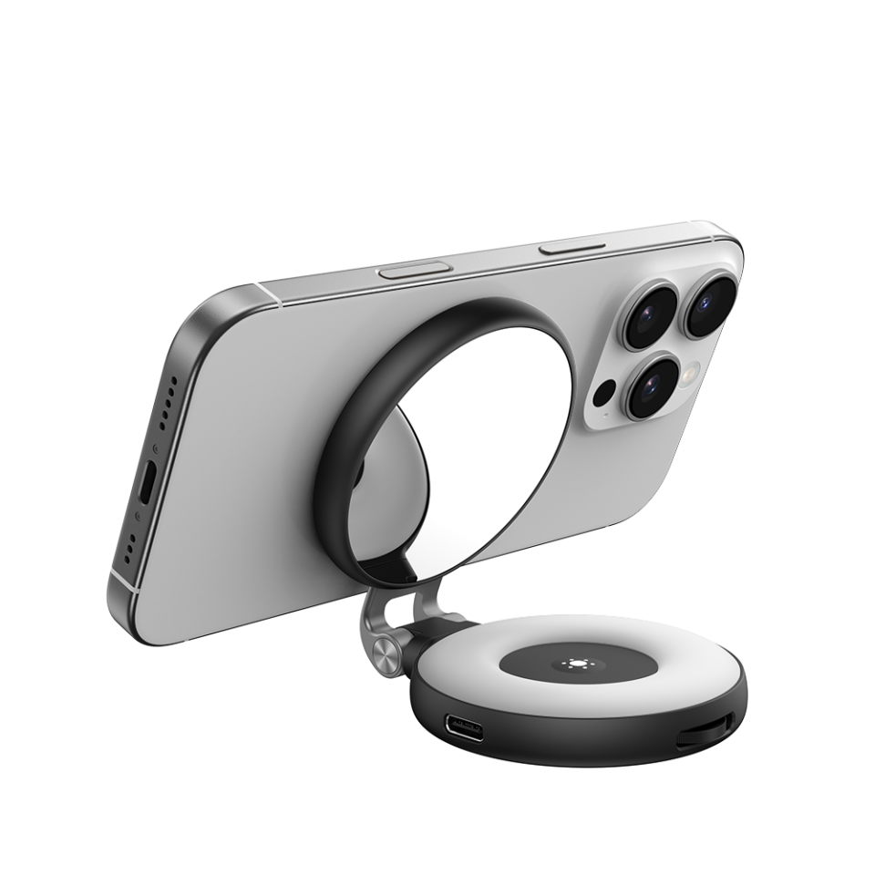 TELESIN Magnetic Selfie Light (Black)