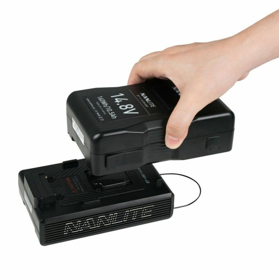 Nanlite MixPanel BT-VBC-148V/26V V-Montajlı Pil Adaptörü