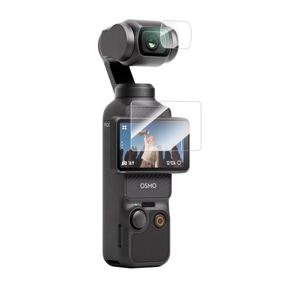 TELESIN Osmo Pocket 3/4 Ekran Koruyucu