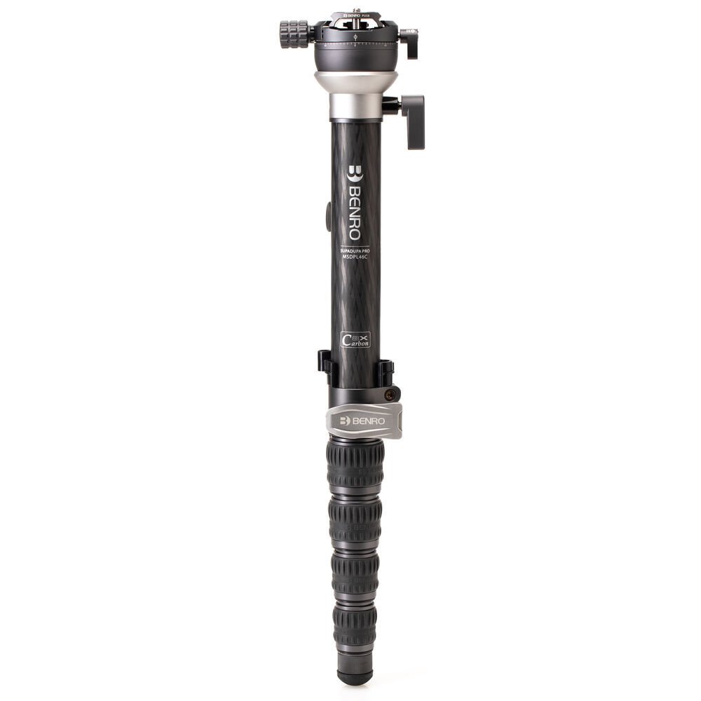 Benro MSDPL46C SupaDupa Carbon Fiber Monopod ve Düzlem Ayarlı Panoramik Kafa