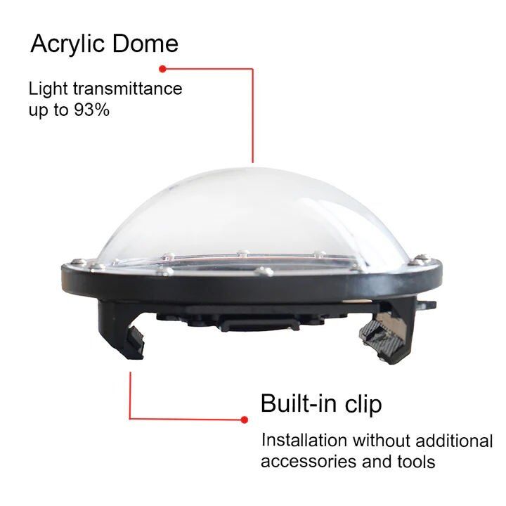 DIVEVOLK Kubbe Lens (Dome Port)