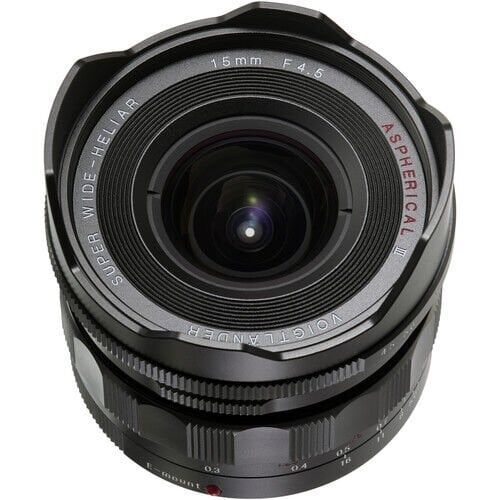 Voigtländer lens F4.5/15mm E-mount SUPER WIDE-HELIAR