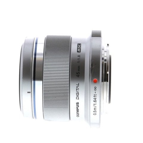 Olympus 45mm f/1.8 MSC Lens - Silver