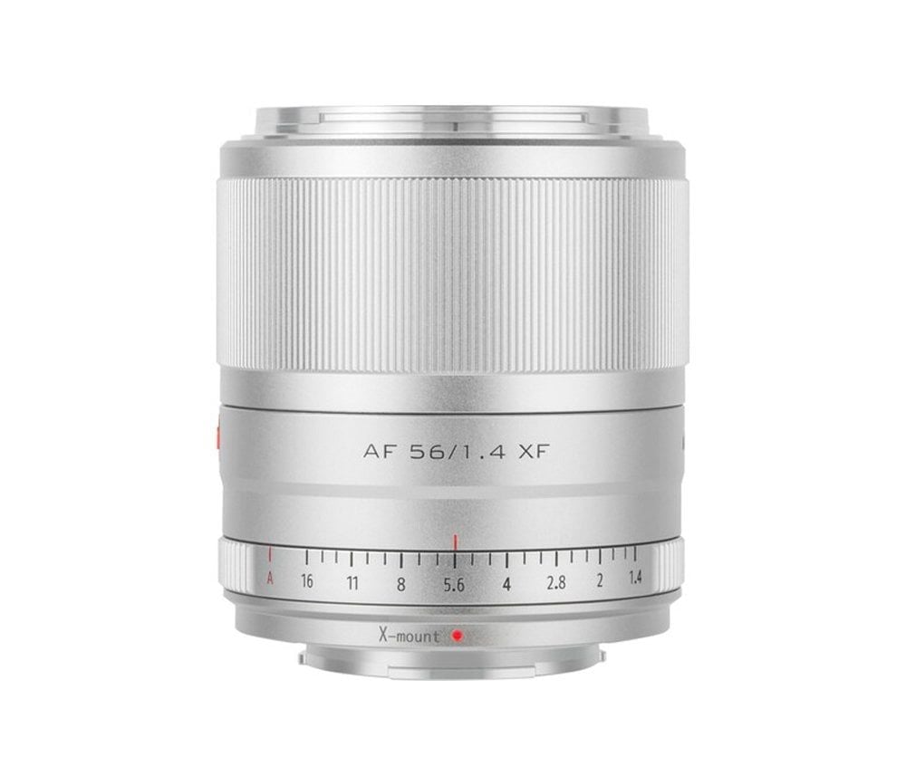 Viltrox AF 56mm f / 1.4 XF Lens (Fuji X) (Silver)