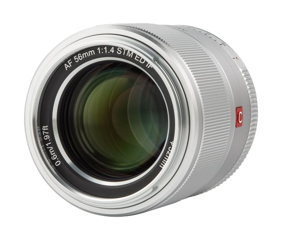 Viltrox AF 56mm f / 1.4 XF Lens (Fuji X) (Silver)