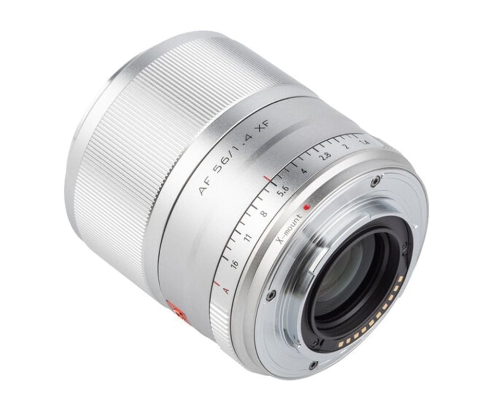 Viltrox AF 56mm f / 1.4 XF Lens (Fuji X) (Silver)