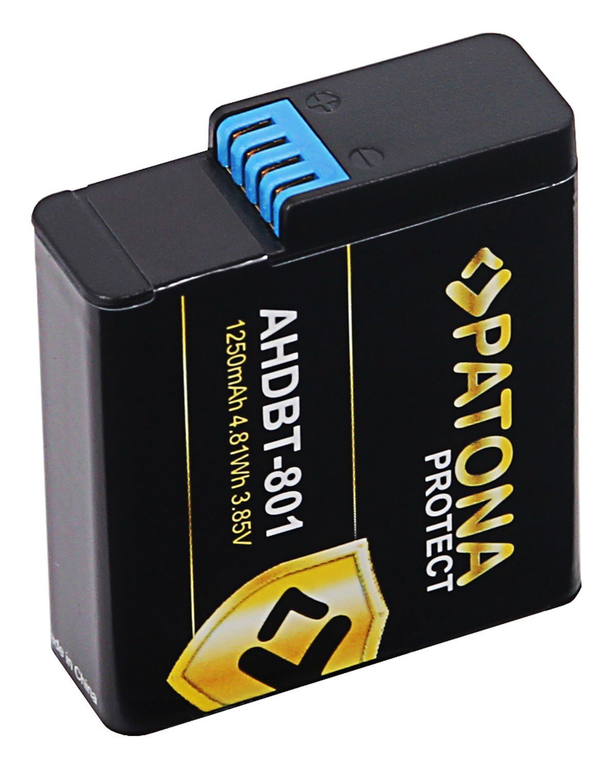 Patona 13325 Protect AHDBT-801 Gopro Hero8, Hero7, Hero6, Hero5 Batarya