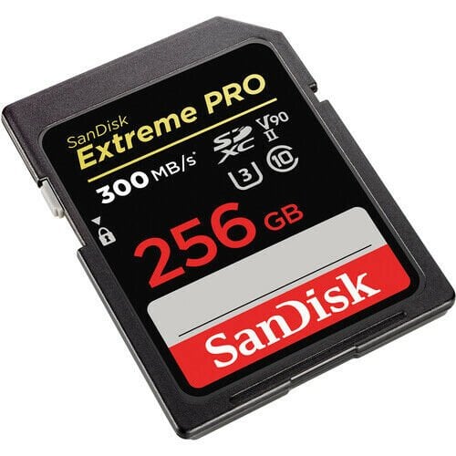 SanDisk 256GB Extreme PRO 300Mb SDXC UHS-II V90 SD Kart