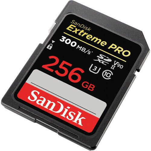 SanDisk 256GB Extreme PRO 300Mb SDXC UHS-II V90 SD Kart