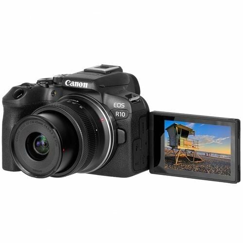 Canon EOS R10 18-45mm IS STM Lensli Kit