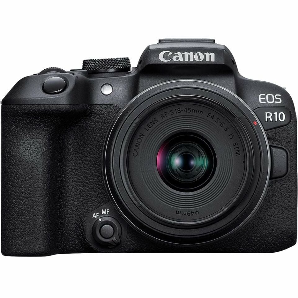 Canon EOS R10 18-45mm IS STM Lensli Kit