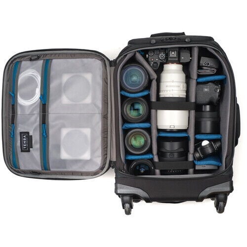 Tenba Axis V2 Spinner 4 Tekerlekli Siyah Sırt Çantası (28L)