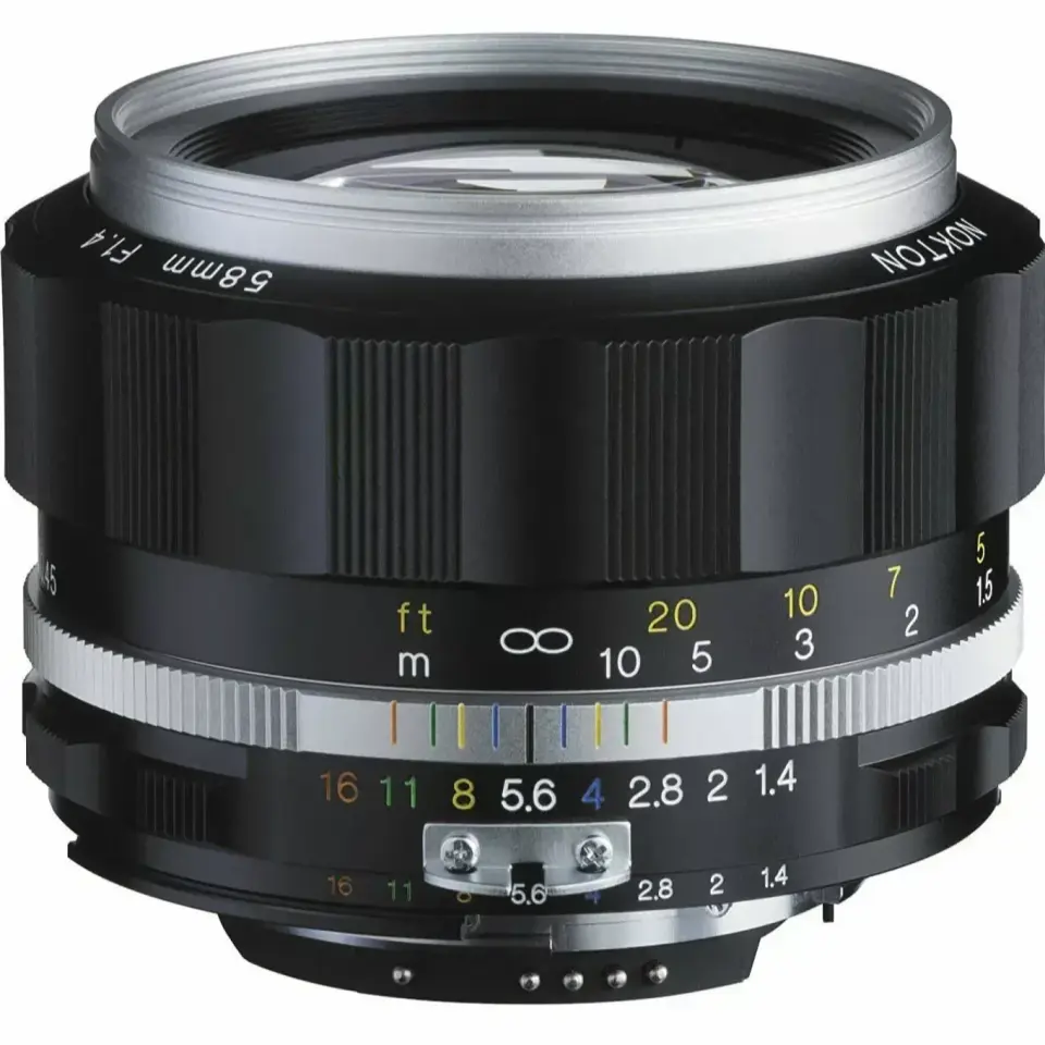 Voigtländer lens F1.4/58mm SL-II S AIS (S) NOKTON