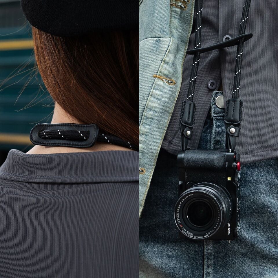 SmallRig 4882 Evrensel Örgülü Omuz Askısı (Siyah)