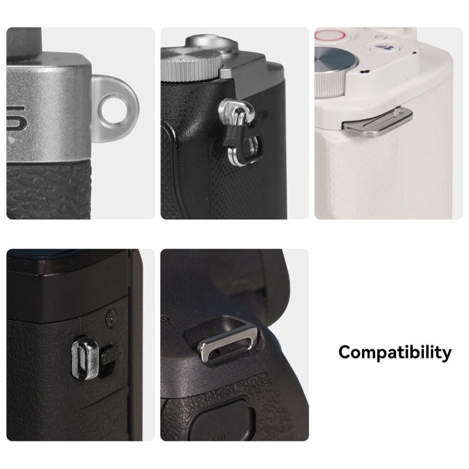 SmallRig 4882 Evrensel Örgülü Omuz Askısı (Siyah)