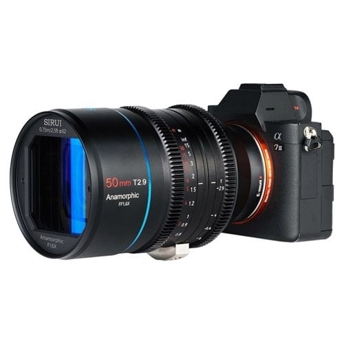 Sirui 50mm T2.9 Full Frame 1.6x Anamorphic Lens (Sony E)