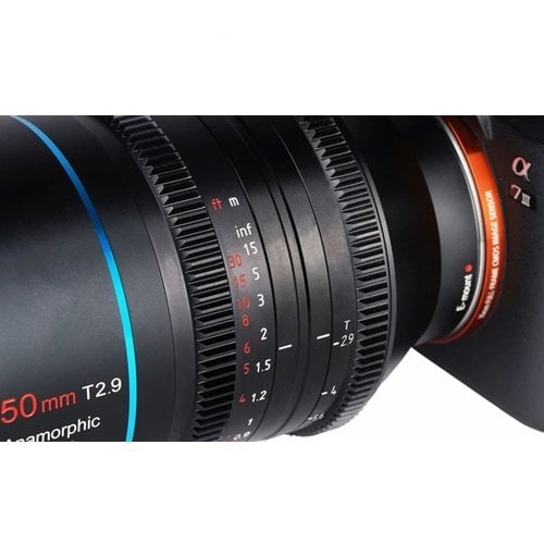 Sirui 50mm T2.9 Full Frame 1.6x Anamorphic Lens (Sony E)