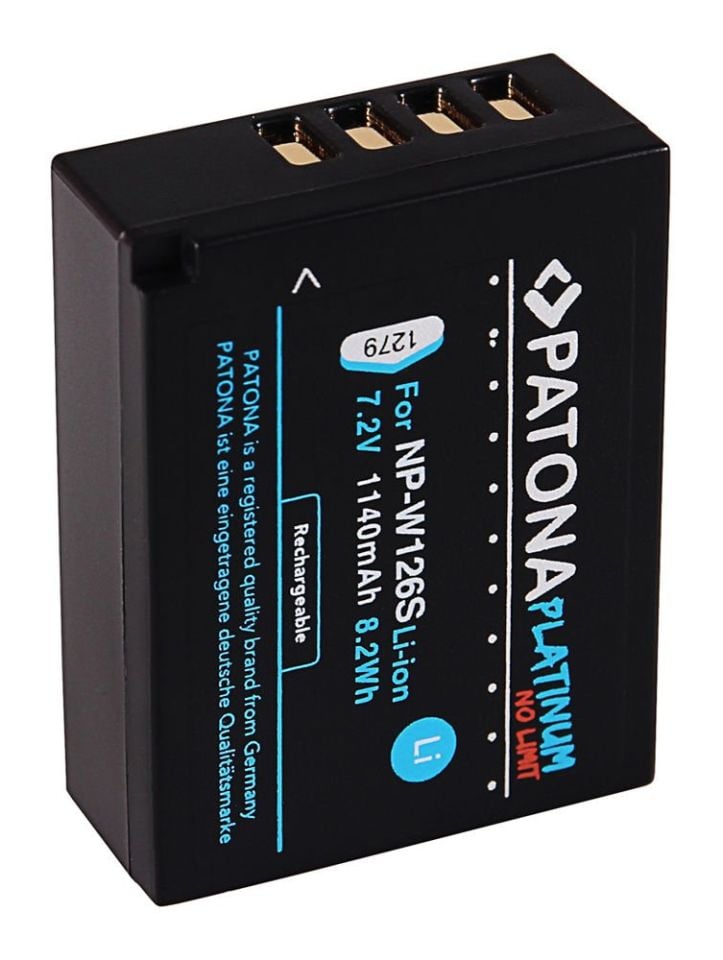 Patona Platinum Fuji NP-W126 Batarya Pil