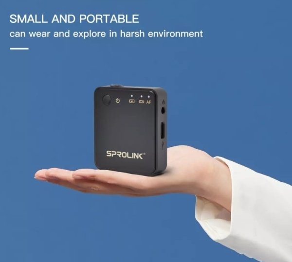 Sprolink Mi1 Tekli Yaka Mikrofonu