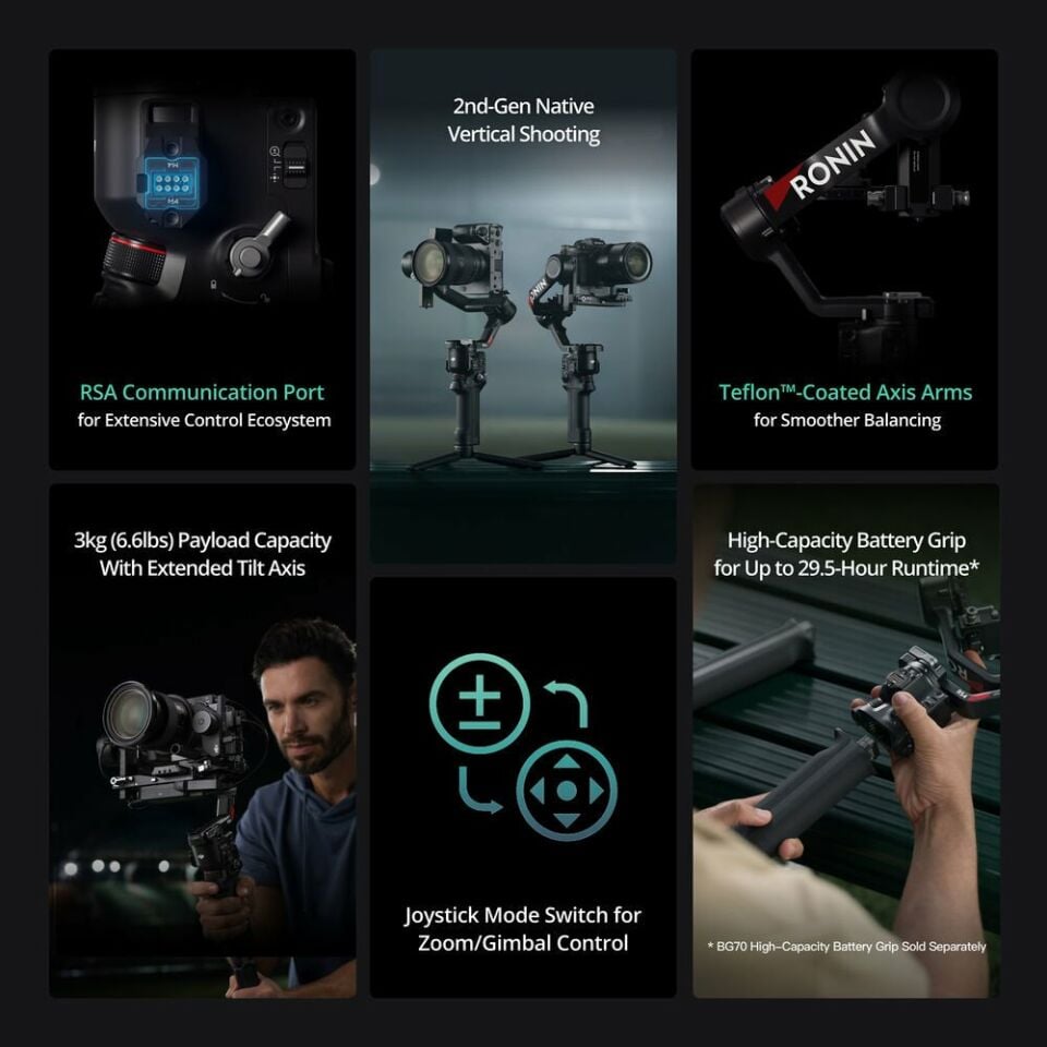 DJI RS 4 Combo Gimbal