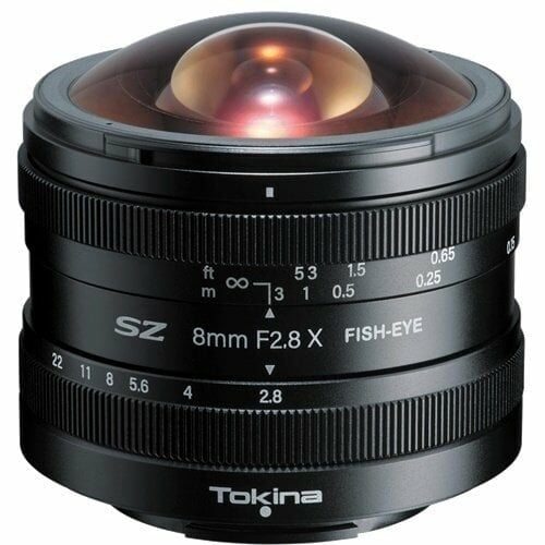 Tokina SZ 8mm f/2.8 Fisheye (Balıkgözü) Lens (Sony E)