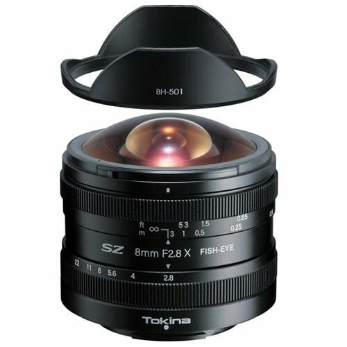 Tokina SZ 8mm f/2.8 Fisheye (Balıkgözü) Lens (Sony E)
