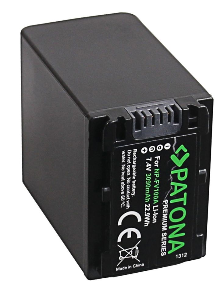 Patona Premium Sony NP-FV100 Batarya Pil