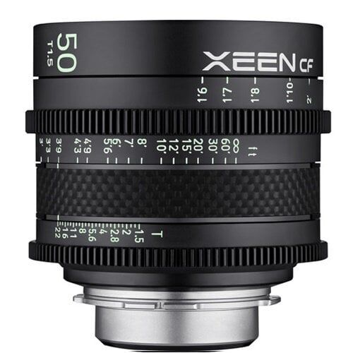 XEEN CF 50mm T1.5 Pro Cine Lens (Canon EF)