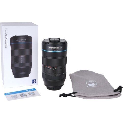Sirui 75mm f/1.8 1.33x Anamorphic Lens (Fujifilm X)