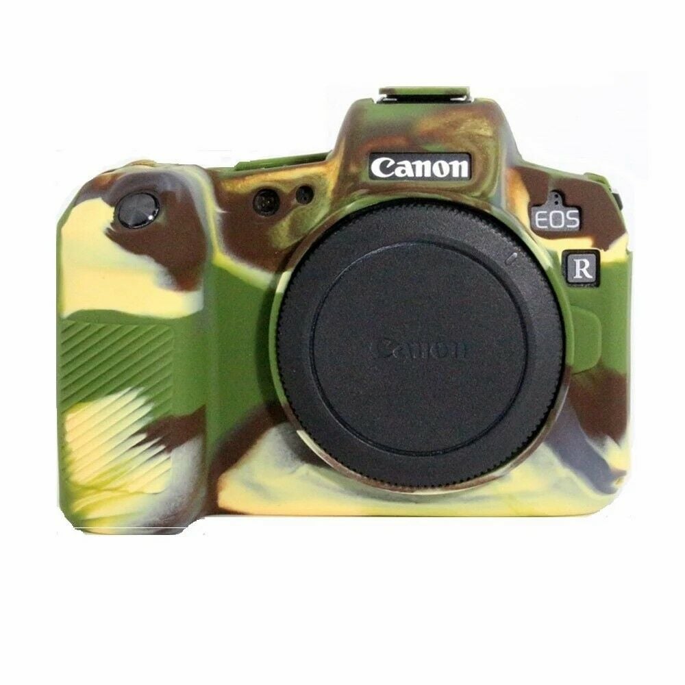 Andoer (Canon R6) İçin Koruyucu Silikon Kılıf (Kamuflaj)